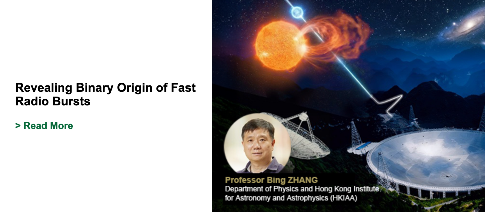 Revealing Binary Origin of Fast Radio Bursts 